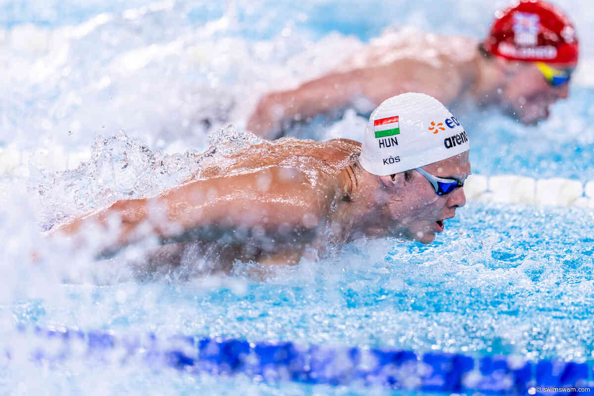 Hubert Kos Drops 100 Back for 200 IM On Day 6 At The 2026 European Championships