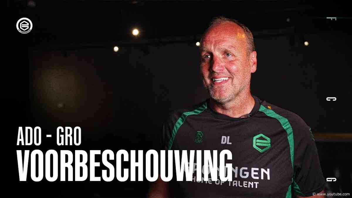 ADO - GRO | ''De visie van mijn collega van ADO ligt dichtbij die van ons”