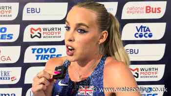 Keely Hodgkinson calls out interviewers after taking silver in 800m final