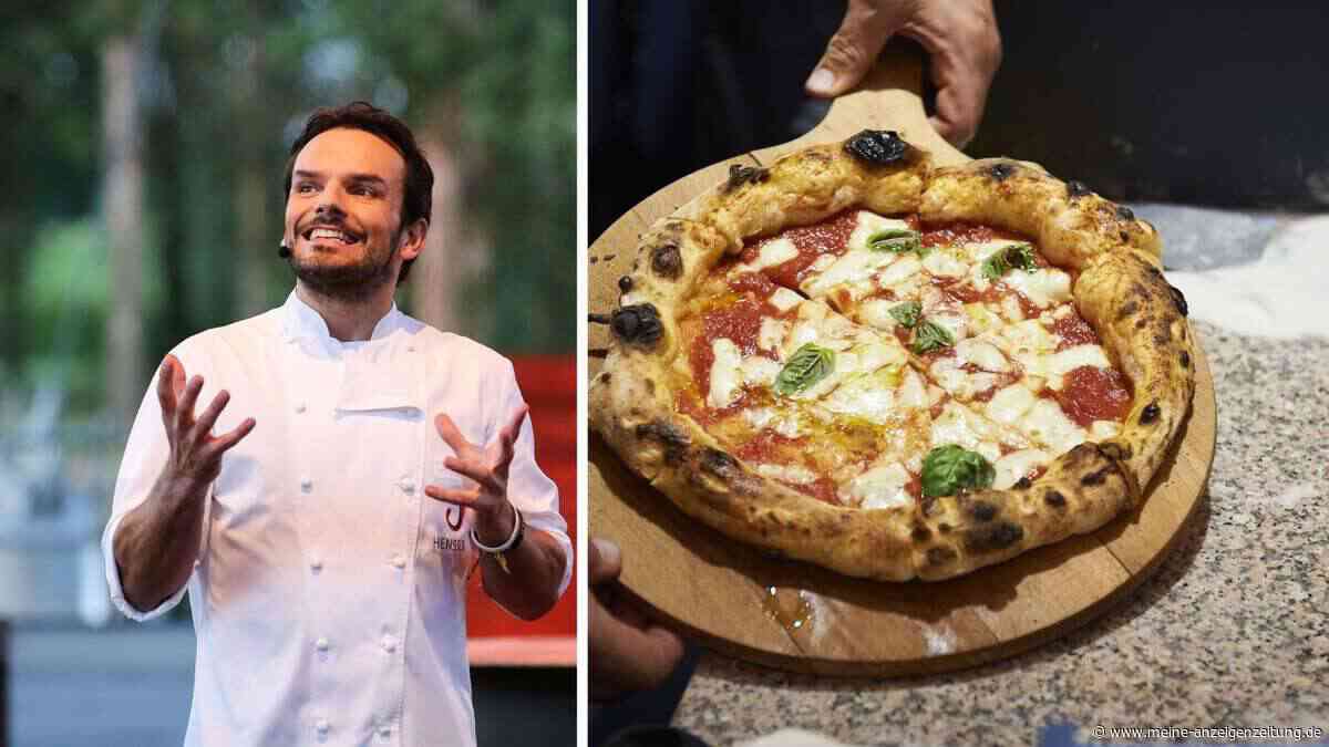 Haben Sie sich verdient: Star-Koch Steffen Henssler verrät den Pizza-Trick der Profis