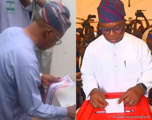 Osun election: Oyebamiji, Oyetola cast votes in Iragbiji, Ikire
