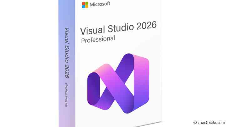 Pay $41.99 once for Visual Studio Pro 2026 and 15 coding courses