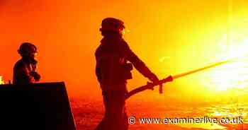 Sheffield Harthill Field Road fire in pictures as crews battled flames overnight