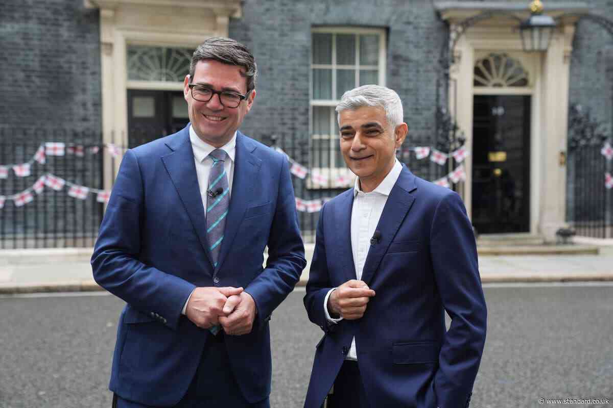 Khan issues challenge to Burnham not to back away from net-zero goals