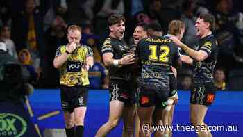 Late drama as Eels pip Cowboys to keep rivals’ finals hopes alive