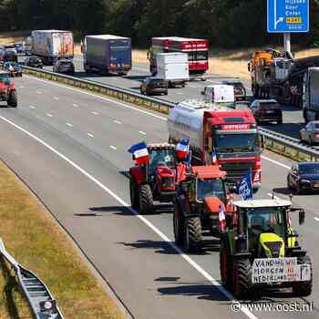 Boeren rijden met trekkers op A1, ondanks oproep na dodelijk ongeval