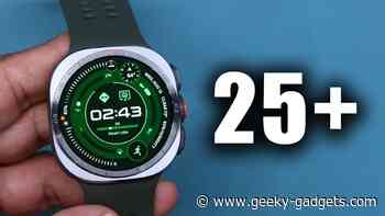 Top 25+ Samsung Galaxy Watch Ultra 2 Hidden Features