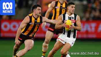 Live: Hawks rattled by manic Magpies pressure as Dees dominate Port in first half