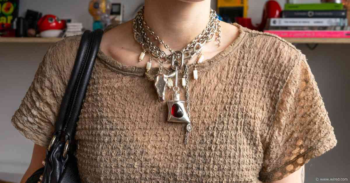 This Beautifully Weird Necklace Is Secretly a USB Drive