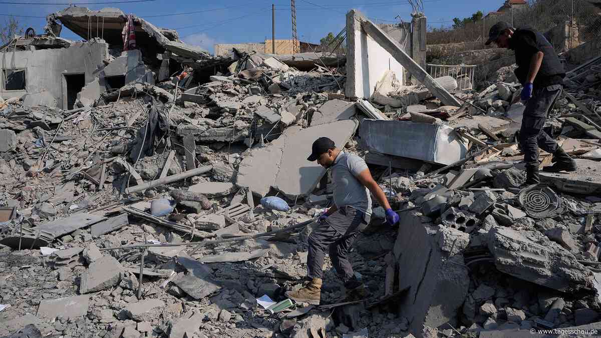 Tote bei schwerem israelischem Angriff im Libanon