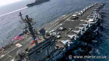 Donald Trump dismisses fears for crew of US aircraft carrier with supplies and mental health issues
