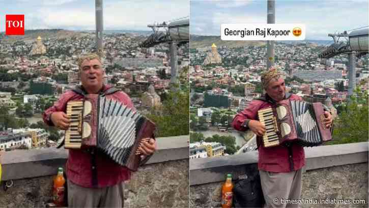 Meet "Georgia ka Raj Kapoor": The Tbilisi street musician who surprises Indian travellers