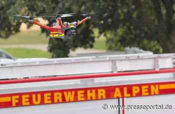 FW Alpen: Waldbrand in Veen
