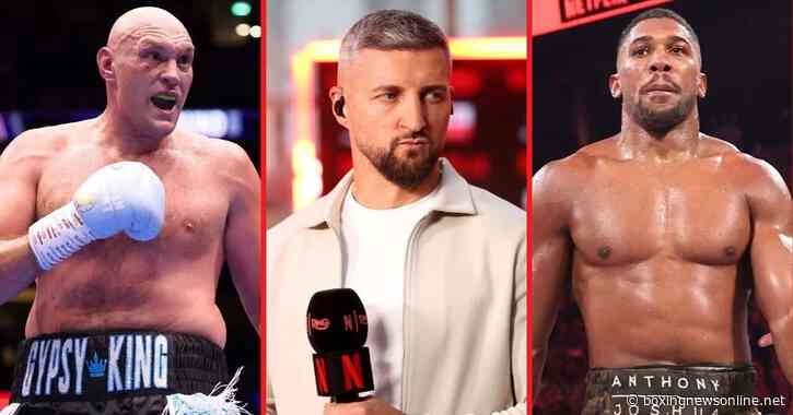 Carl Froch sums up his feelings on Anthony Joshua vs Tyson Fury taking place in the US
