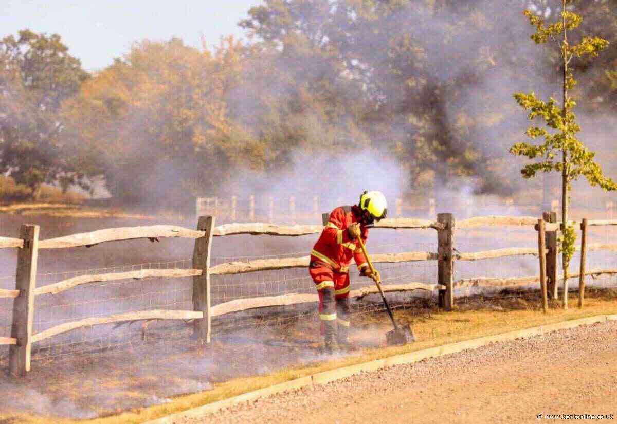More wildfires battled by crews amid government warning