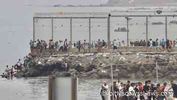 Marruecos interceptó a decenas de migrantes tras intentos fallidos de cruzar a Ceuta
