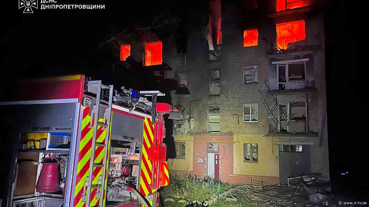 Drohneneinschlag in Wohnhaus: Ukraine: Baby bei russischem Angriff getötet 