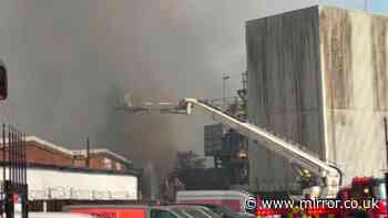 Luton fire: Major incident declared and homes evacuated as inferno engulfs showroom