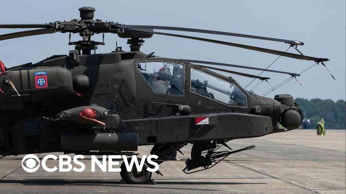 Army temporarily grounds all Apache helicopter training flights after fatal crash