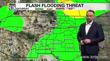 Fewer storms move in throughout the weekend