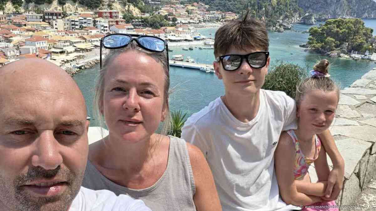Family 'left in the dark' and stranded in Greece after Manchester Airport flight is suddenly cancelled