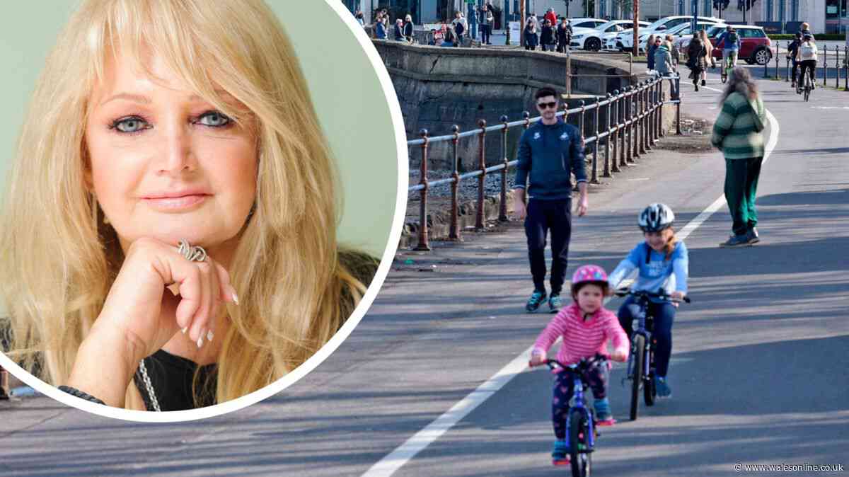 Bonnie Tyler's coffin to be driven home through Mumbles as fans line the streets to pay respects - live updates