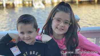 Millionaire grandpa, 64, was DRUNK when he crashed boat during 9pm trip and killed his two young grandkids who were his daughter's only children, police say