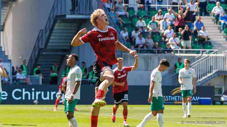 Nürnberg schlägt Fürth im Frankenderby