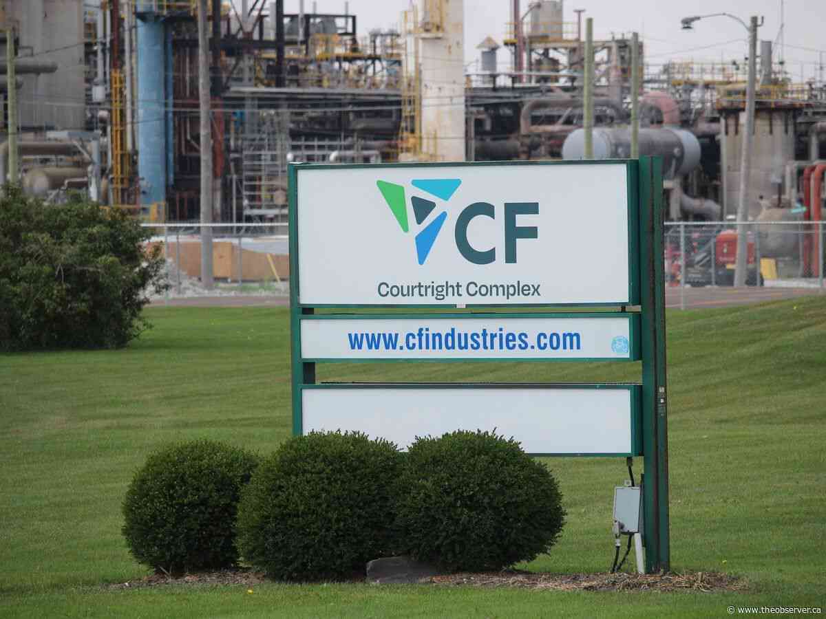 Production expansion considered at CF Industries site near Sarnia
