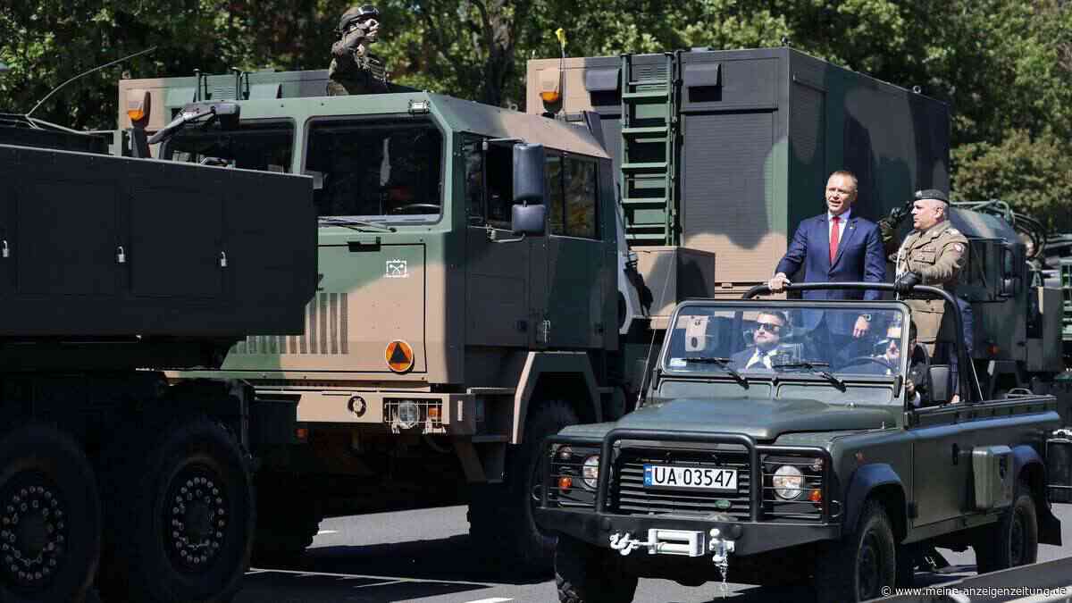 Polen begeht „Tag der Armee“ mit großer Militärparade
