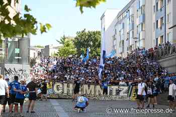 Chemnitzer FC: Die schönsten Bilder vom Fanmarsch vor dem Derby gegen Erzgebirge Aue