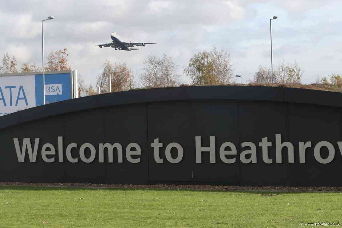 Roads to Heathrow Airport reopen after burst main caused flooding
