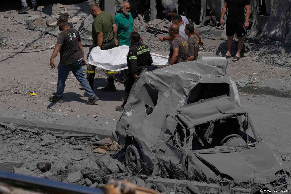 Israeli airstrikes on southern Lebanon kill 11 people, Health Ministry says