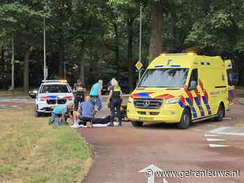 Fatbike glijdt onderuit op glad fietspad, jongen gewond naar ziekenhuis