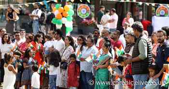 Hundreds come to celebrate India's 80th Independence Day at Newcastle Civic Centre