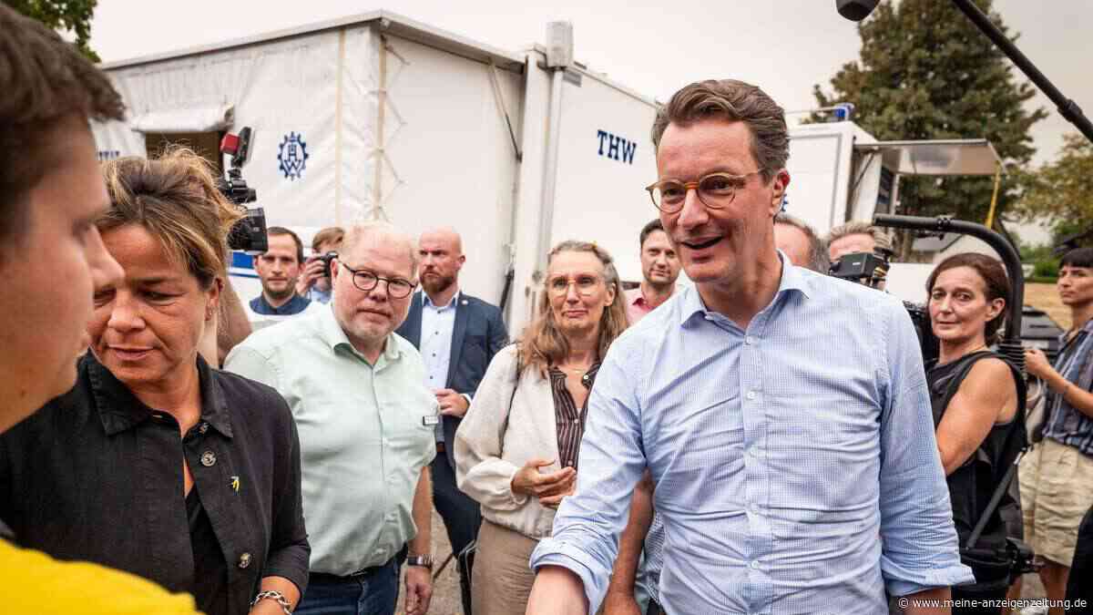Wüst sieht „erste Hoffnung“ im Kampf gegen Waldbrand