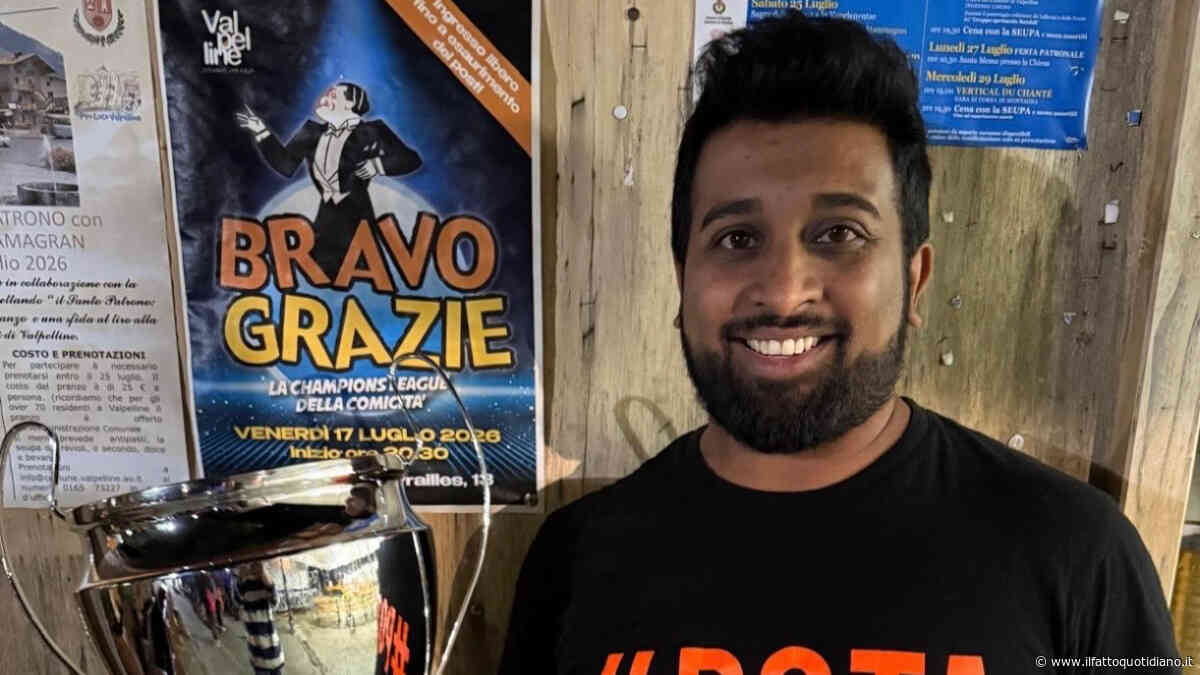 Morto a 38 anni Naveen Cassera, comico bergamasco vincitore di Bravograzie