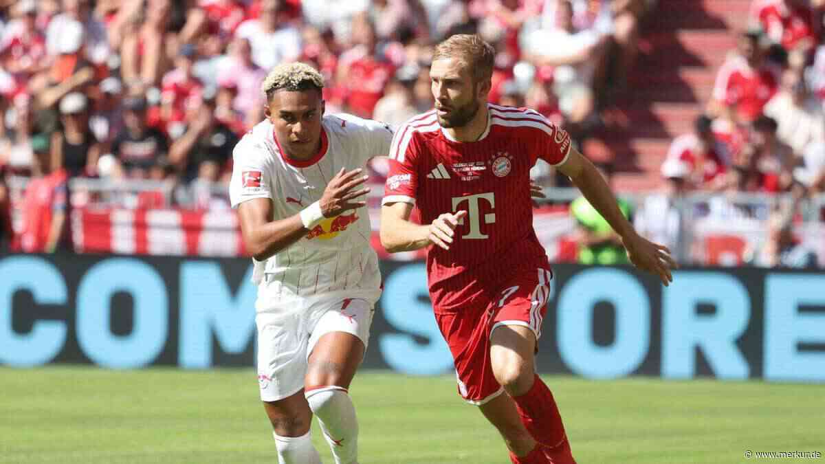 Früher Bayern-Schock im Härtetest gegen Leipzig: Laimer humpelnd vom Platz