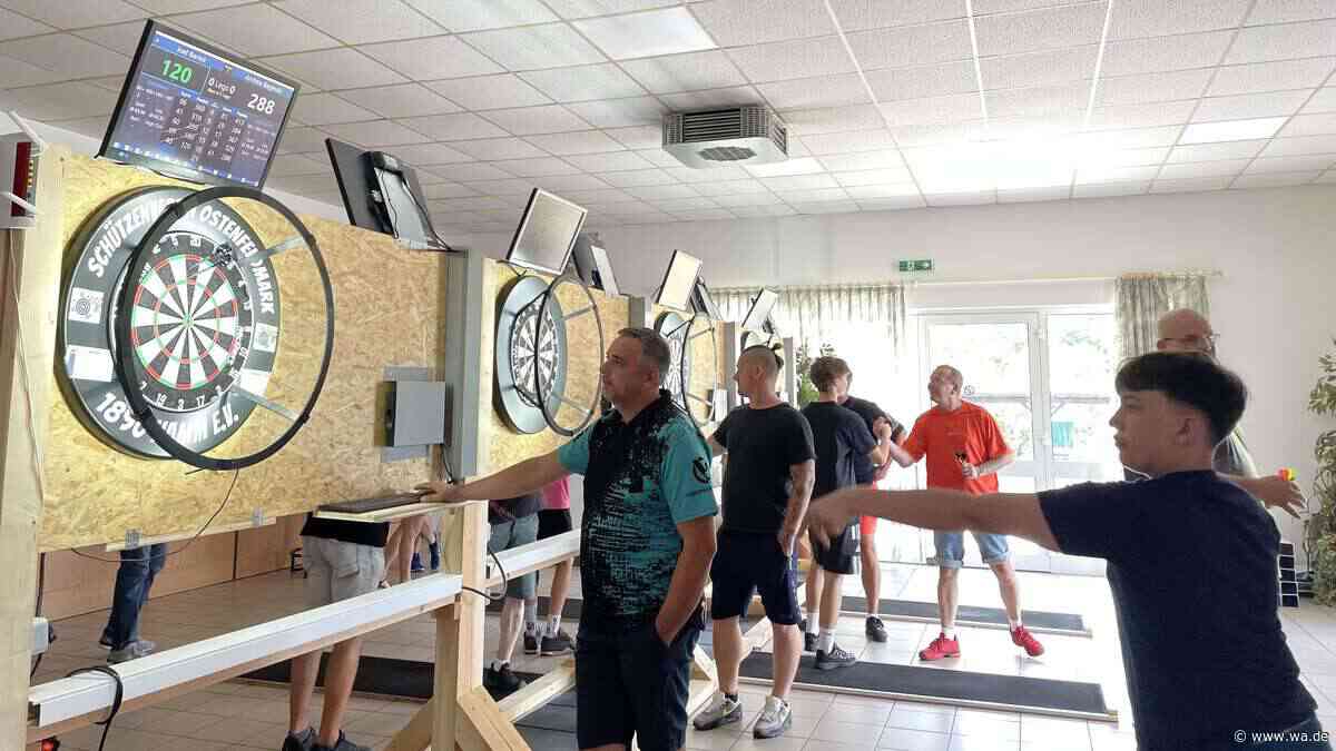 Premiere: In Hamm wird erstmals ein Stadtmeister im Darts ermittelt