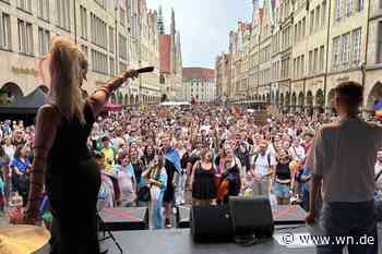 15.000 Menschen feiern friedlichen CSD in Münster