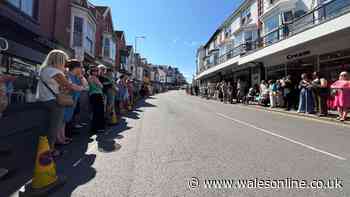 Bonnie Tyler's coffin driven home through Mumbles as thousands line the streets to pay respects - live updates
