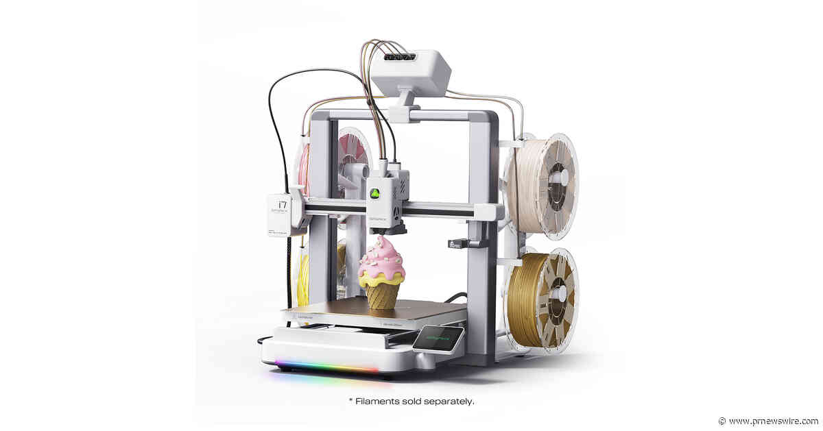 Creality Launches SPARKX i7 Nano: Bringing Compact Multi-Color Printing to €299