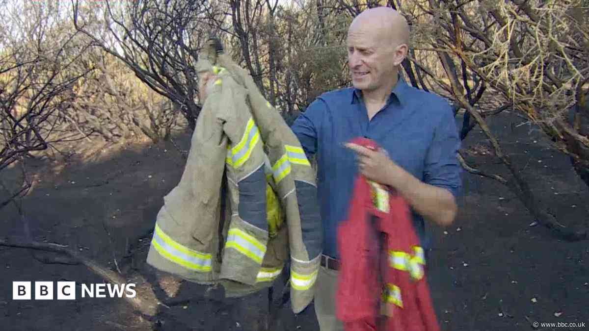 Watch: Dorset firefighters criticise 'unacceptable' PPE