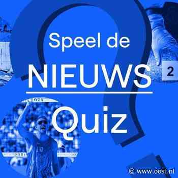 Heb jij het nieuws van deze week gevolgd? Doe de RTV Oost nieuwsquiz!