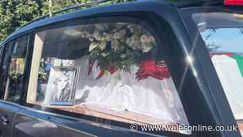 Bonnie Tyler's coffin driven home through Mumbles to rapturous applause as thousands line the streets - live updates