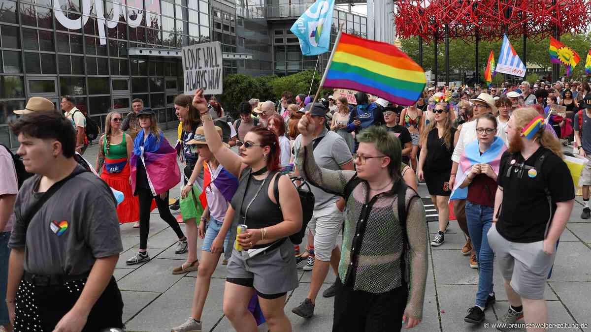 Hier kommen 53 farbenfrohe Fotos vom Wolfsburger Christopher Street Day