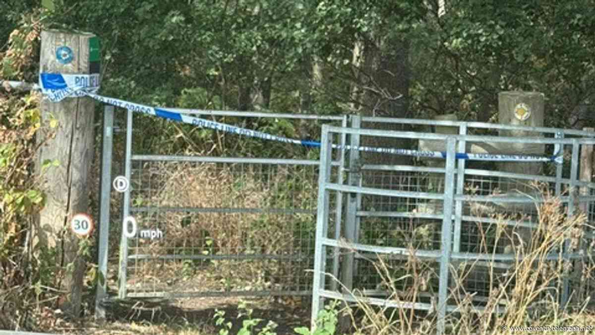 Woods near Nuneaton cordoned off amid police incident