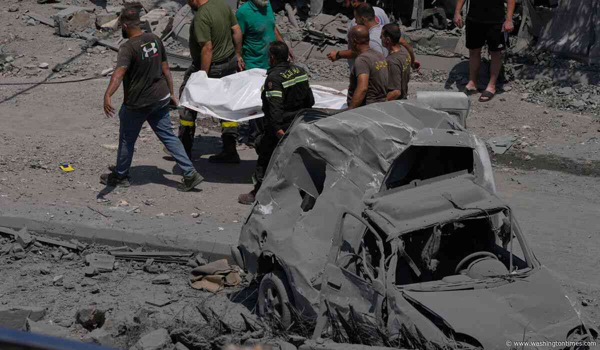Israeli airstrikes on southern Lebanon kill 11 people, Health Ministry says
