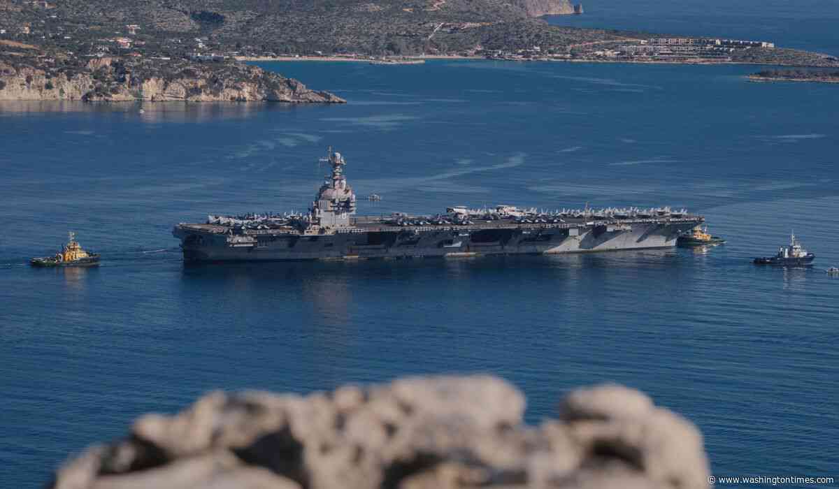U.S. pulls last aircraft carrier in Asia as Trump focuses on Iran and the Western Hemisphere