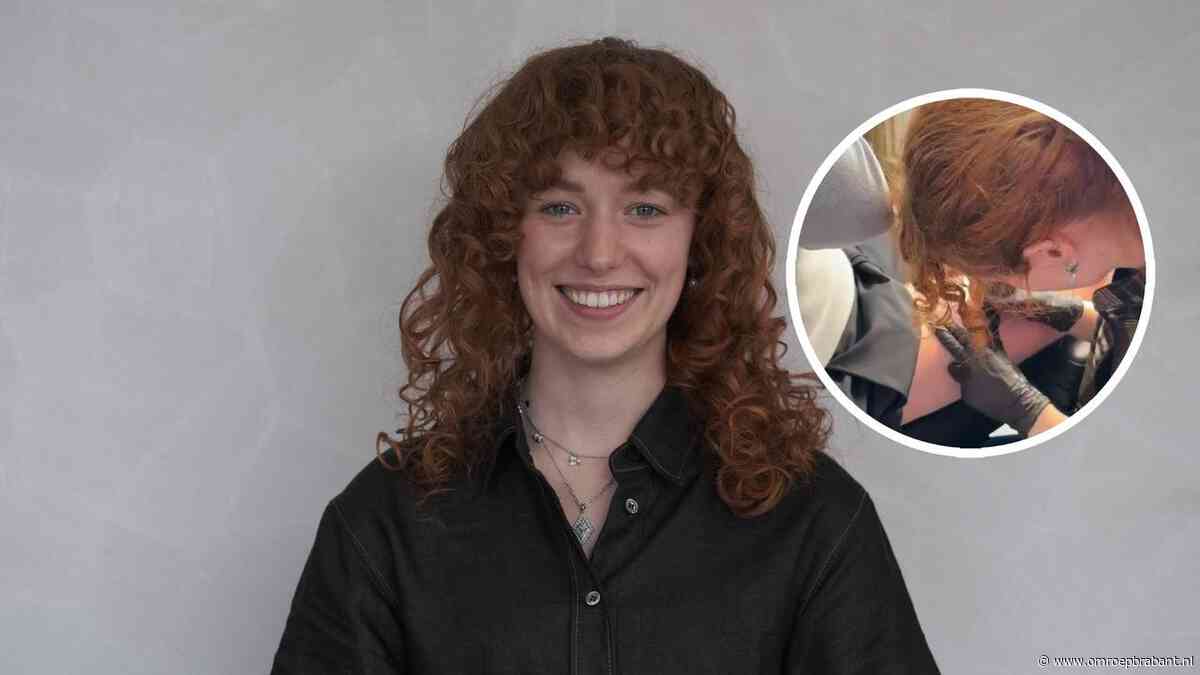Maartje maakte onverwachte carrièreswitch en zette tattoo bij haar vader